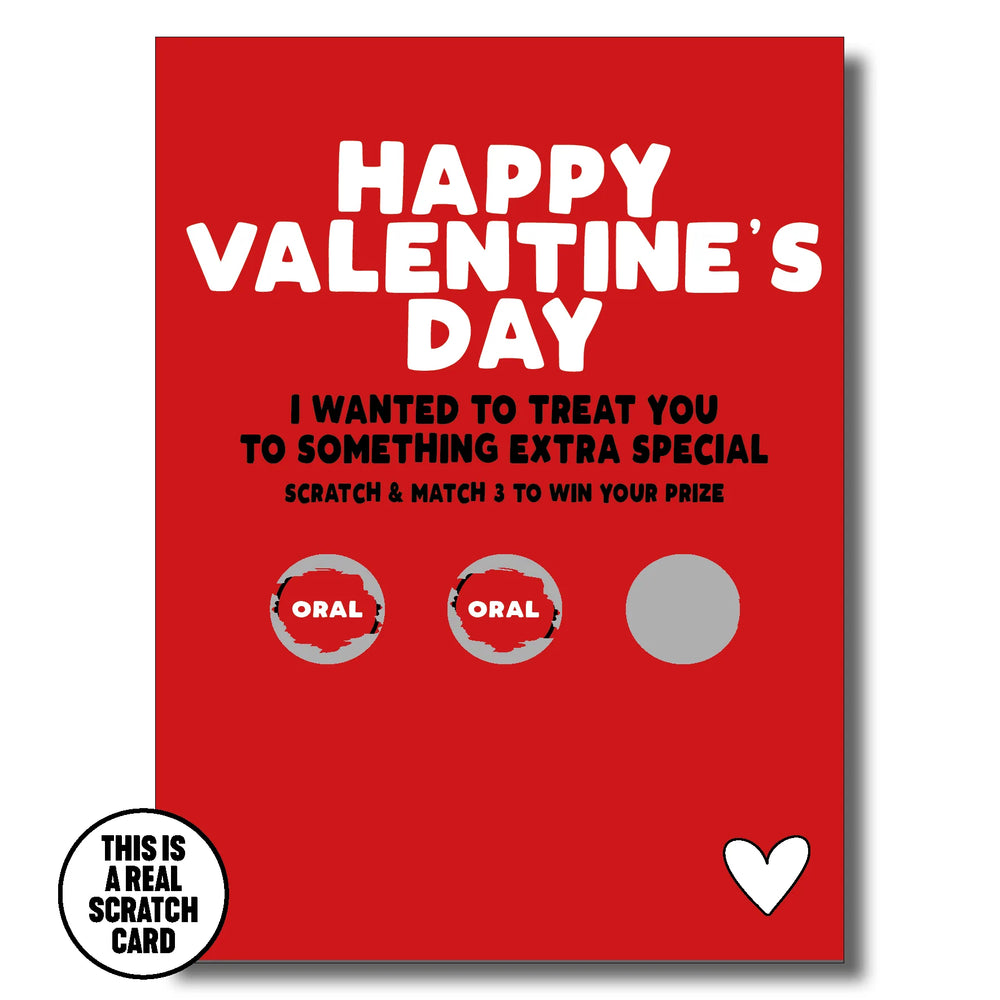 Lucky Dip Oral Scratch Valentine's Card #1 image